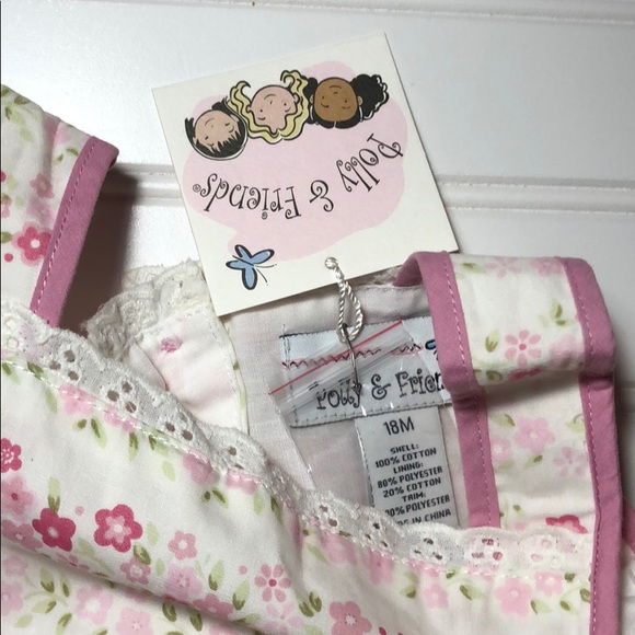 NWT Adorable spring flora dress size 18 m - Picture 3 of 8